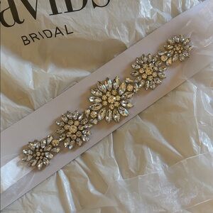 David’s Bridal Sash belt